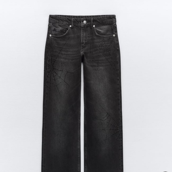 Zara | Jeans | Zara Special Edition Trf Wide Leg Midrise